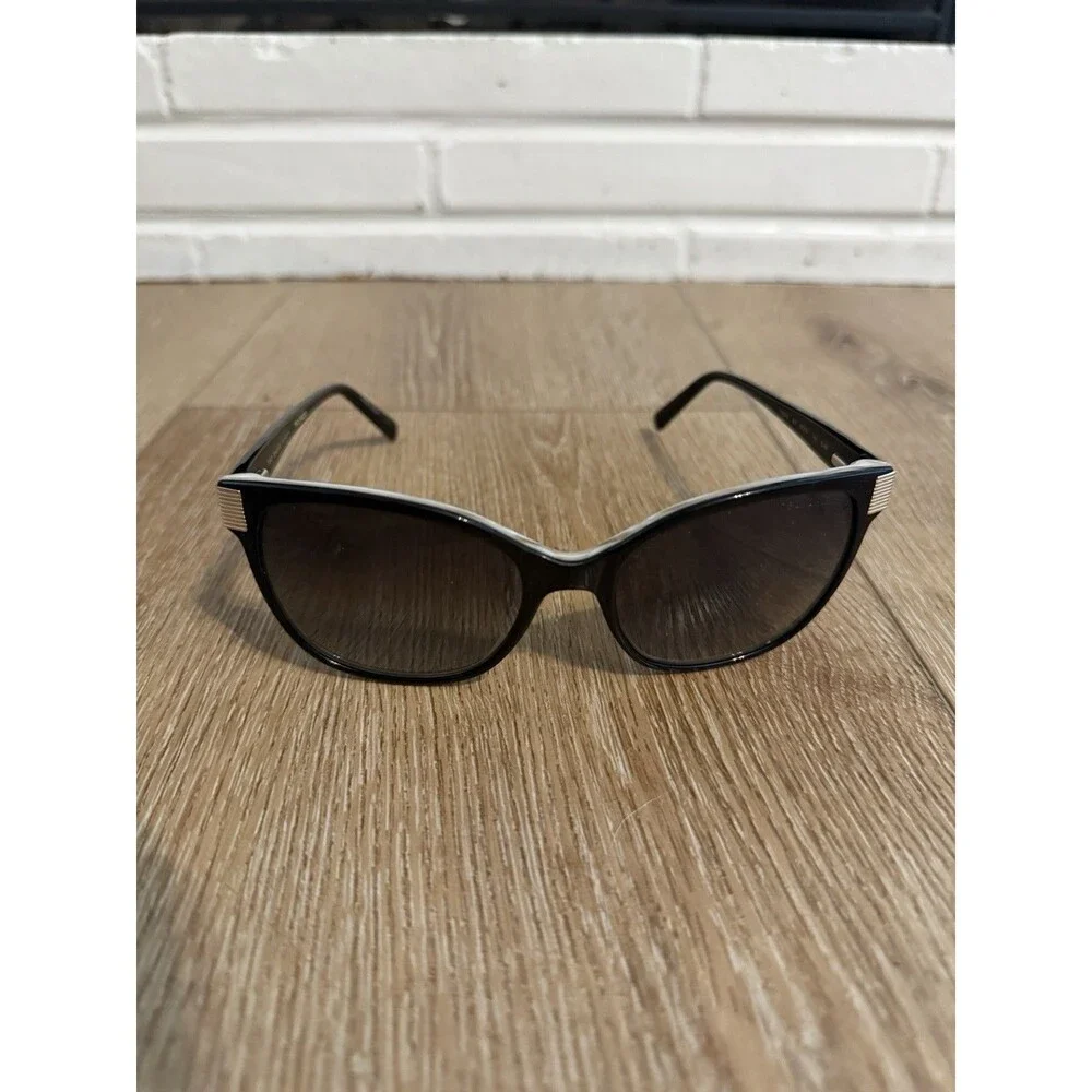 Ted Baker London TWS230 Cat Eye Polarized UV400 Sunglasses Black/Gray 56-18